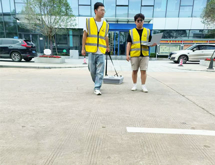 <b>武汉市蔡甸区某单位地下管线探测</b>